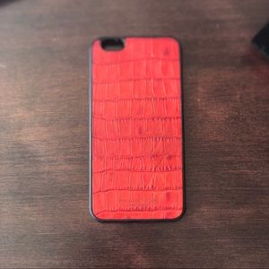 **EXCLUSIVE** 1 of 1 Red Croc iPhone 7/8 Plus Case